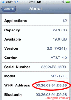 need to configure ephone mac address